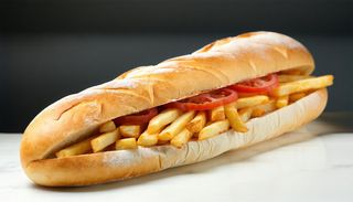 Menù panino falafel