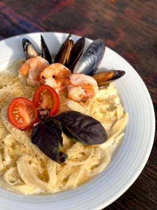 Паста з морепродуктами (380г)