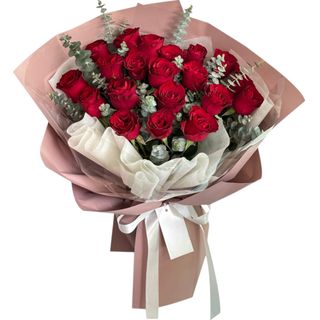 Classic Red + Eucalyptus