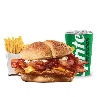 Chicken bacon King - menù