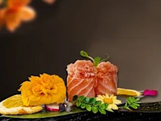 Gunkan salmone 2 pezzi