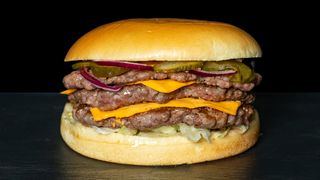 Triple Original Smash burger