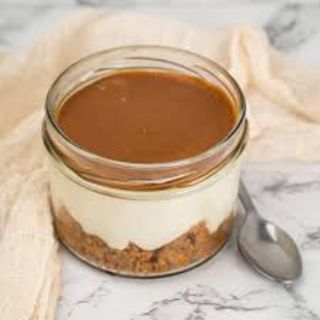 Cheesecake al caramello salato