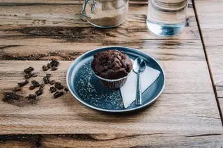 Muffin cu ciocolata
