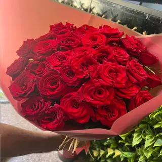 Bouquet De 40 Roses Rouges