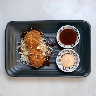 Korokke de barriga de porco