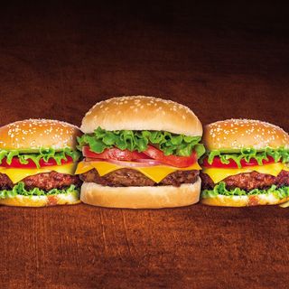 Trio burger