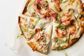 Pizza Carbonara