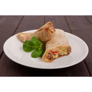 Ordinary Rolex Served with Chips + Salad
