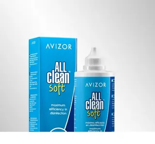 Разтвор за меки контактни лещи - AVIZOR ALL CLEAN Soft (100мл)