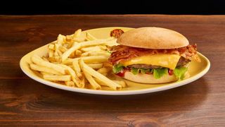 Bacon Cheddar Burger GLUTEN FREE