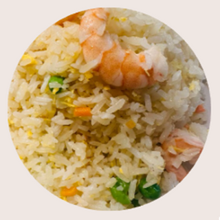 Arroz Salteado con Gambas