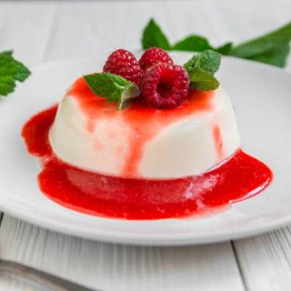 Panna cotta del día