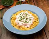 SPAGHETTI PANNA E PROSCIUTTO SIN GLUTEN