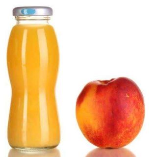 Zumo melocoton manzana