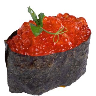 Гункан з червоною ікрою (35г/1шт)