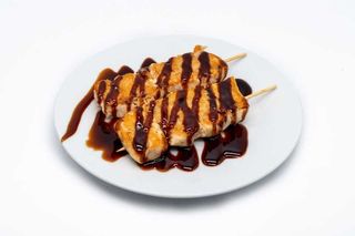 Langostinos Teriyaki