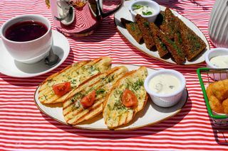 Чесночный хлеб