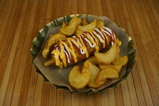 Hot Dog Koreano De Papa Perro