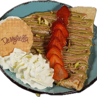 Crepe con frutas 