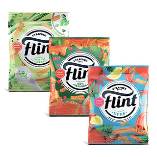 Сухарики и гренки Флинт 60гр. в ассортименте