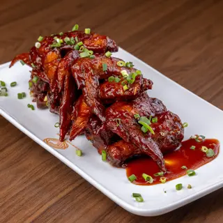 Caramel Sticky Wings
