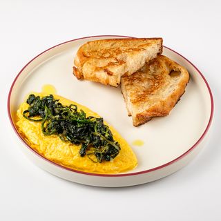 Spinach Omelette