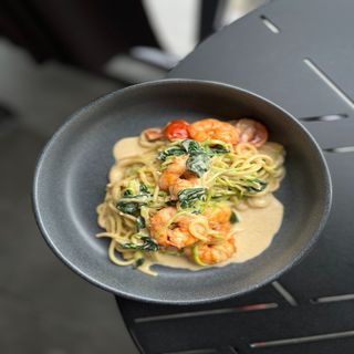 Паста з креветками. ( 330 г ) 