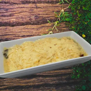 Patacon gratinado