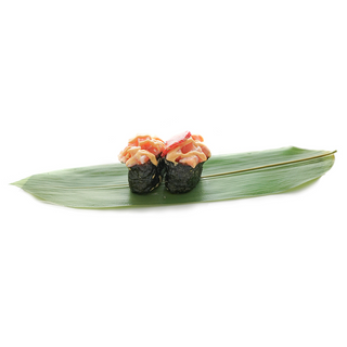 42. Gunkan spicy salmone - 2 pezzi