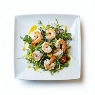 Entrantes De Ensalada De Gambas