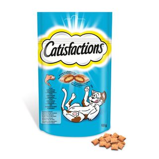 Snack Gatos Salmón Catisfaction 60 Gr