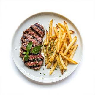 Presa  Iberica Con Patatas