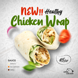 Chicken Wrap Menu