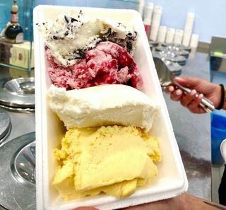 Vaschetta gelato artigianale 3 gusti - 400 g