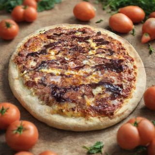 Pizza barbacoa (individual)