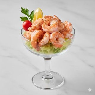 Ensalada Cocktail De Gambas