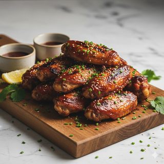 Alitas De Pollo Braseadas (12 Uds.)