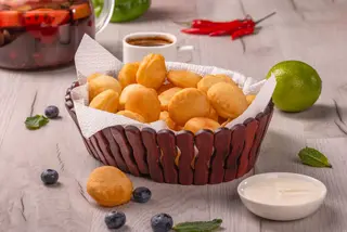 Боорсоки с каймаком (1 пор.)