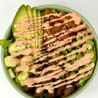 Kimchi Chicken Bulgogi Poke