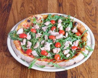 Pizza Salmón (28 Cm.)