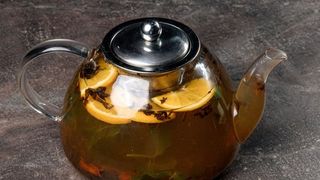 Чай Малиновый С Мятой И Лаймом * Большой Чайник (1л)