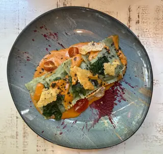 Ravioli de Espinaca y Ricotta