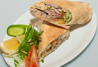 Shawarma À La Viande Hachée