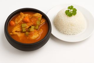 ¼ Soupe De Pondeuse + Riz