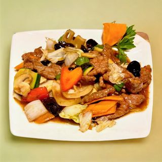 Ternera con verduras