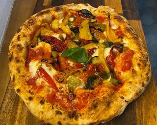 Pizza Verduras al horno