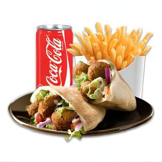 Menù piadina falafel