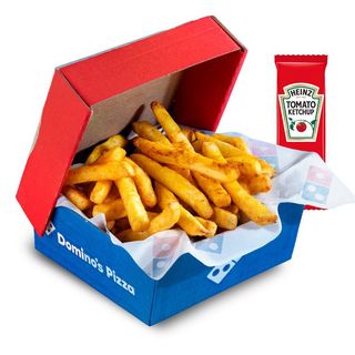 Frytki Box z ketchupem