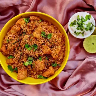 Pollo tikka pulao